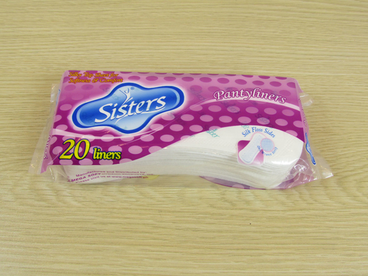 Guardanapo sanitários naturais adultos Unscented com o filme respirável do PE