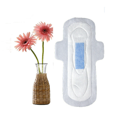 almofadas sanitárias do algodão natural de 240mm orgânicas todo o algodão Maxi Pads Perforated Film