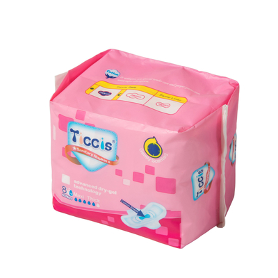 toalhas sanitárias sanitárias de SAP Unscented dos guardanapo do algodão orgânico de 270mm
