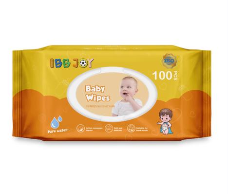 BB molhado Joy Bamboo Wet Wipes Moisturizer das limpezas do bebê da camomila 20*18mm