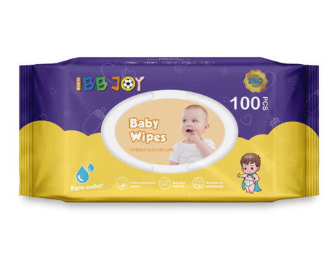 BB Joy Herb Antibacterial Hands Wet Wipes EDI Purified Water liso
