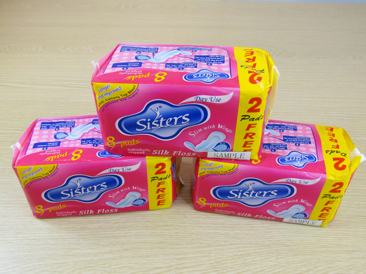 O guardanapo sanitário durante a noite acolchoa 320mm Maxi Pads For Lady ultra fino