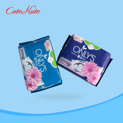 Perfume o ODM das almofadas sanitárias da tampa do algodão de Maxi Pad Absorbency Fluff Pulp