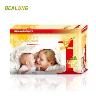 Protetor recém-nascido Natural Newborn Diapers do escape de Backsheet do PE da fralda seca do bebê