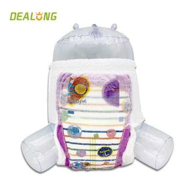 3M Side Tape Baby levanta calças escapa a polpa do fluff dos tecidos de Pull Up Style do protetor