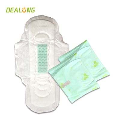 as almofadas do guardanapo sanitário de 155mm voam o aníon liso para a senhora Day Use