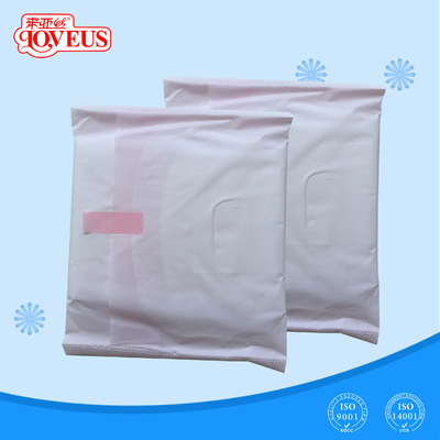 filme puro Maxi Sanitary Napkins do PE das almofadas sanitárias do algodão de 280mm