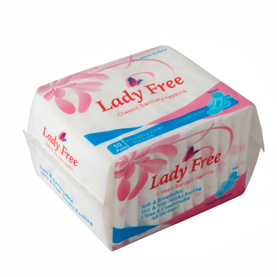 OEM fino super dos guardanapo sanitários 150ml das senhoras/própria superfície lisa do tipo