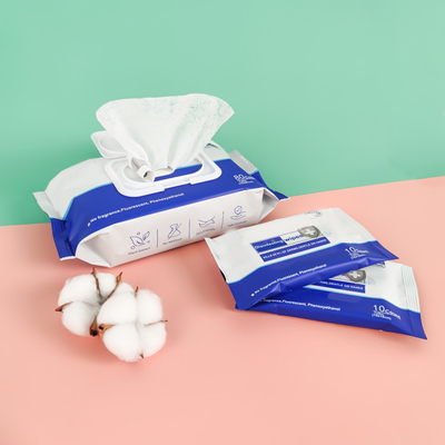 O bebê descartável do acetato limpa o bebê que sensível de Unscented a mão limpa o OEM