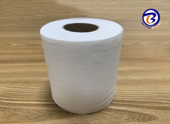 Rolo de papel descartável 15 G/M H 9CM do tecido do toalete confortável macio