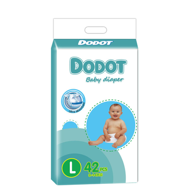Dos tecidos descartáveis do bebê de SAP da polpa do fluff respirável ajustável impresso